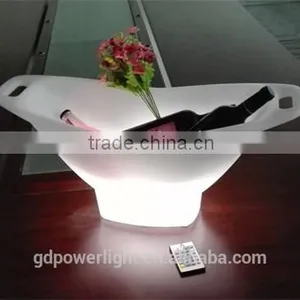 PE Plastic Fruit Tray With LED Light and Remote Control 6530E thumbnail-2