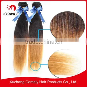 Wholesale Ombre Brazilian Hair Ombre Straight Hair Two Tone Human Hair Extensions Brazilian Ombre Hair thumbnail-2
