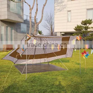 Camping Bell Folding Mosquito Net Play Garden Family Luxury Hotel Rooftop Outdoor Large Canvas Tent thumbnail-3