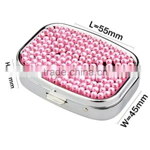 Bling Crystal Pill Case / Pill Organizer / Pill Container thumbnail-4