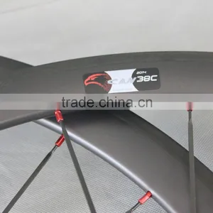 R36 Carbon Hubs Carbon Road Bike Wheelset 38mm Clincher Bike Wheelset 38C thumbnail-5