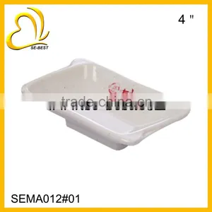 4" Small Melamine Sauce Boat thumbnail-1