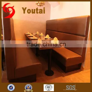 Wholesale Custom Leather Banquette Restaurant thumbnail-1