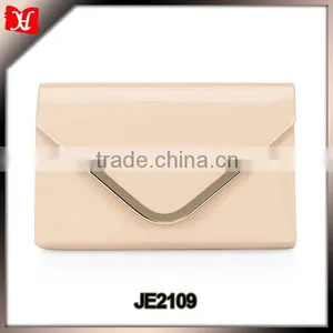 Personlized Womens Luxy Leather Envelope Clutch Bag thumbnail-1