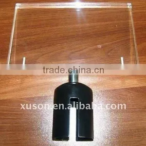 Portable PMMA A4 Sign Holder for Queue Pole thumbnail-1