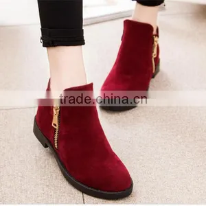 Professional Rain Boots Women Denim Ankle Boots Women With CE Certificate XT-DA0768 thumbnail-2