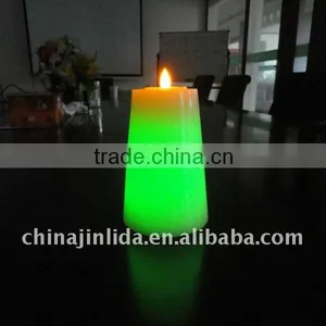 Flameless Candle,holiday Led Candle,scented Candle With Timer ,color Changing Led Candle,blow On/off thumbnail-5