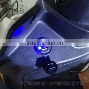 BJ-UPS-001 Waterproof 12V Single Hole USB Motorcycle Mobile Phone Power Supply Charger Port Socket thumbnail-5