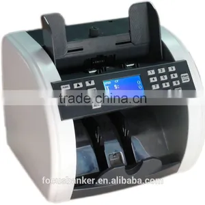 ( Hot ! )mix Value Counting Machine/currency Counter/money Detector With UV MG IR Fake Note Detection for Barbados Dollar(BBD) thumbnail-2