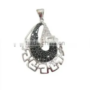 Hot Wholesale Plating Rhodium Sterling Silver Pendant thumbnail-1