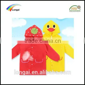 2016 Summer Waterproof Durable Animal Kids Raincoat thumbnail-5