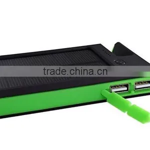 AWC940 Waterproof 8000mAh Solar Cell Power Bank With Holder 3.7v Mobile Phone Battery Portable Battery Charger thumbnail-5