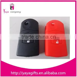 Silicone Car Key Protective Cover for Mazda Car Key thumbnail-1