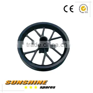 BLACK FRONT OR REAR MINI DIRT BIKE WHEEL TYRE SIZE 12.5 x 2.75 8 INCH SPROCKET thumbnail-1