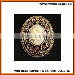 China Supplier Bulk Brooch, Rhinestone Brooches,wedding Accessory thumbnail-6