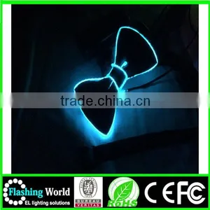 Selling Well All Over the World Bright in Colour Led Event Party Bow Tie thumbnail-5