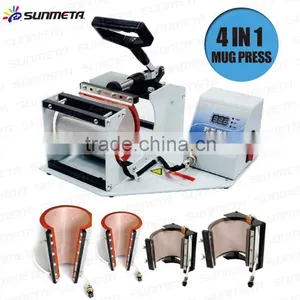 4 in 1 Digital Cup Mug Heat Transfer Printing Press Machine thumbnail-1