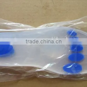Transparent XL High Quality Silicone Gel Insoles for Shoes Eco-friendly thumbnail-3
