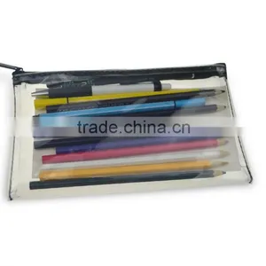 PVC Plastic Pencil Case With Funny Zipper for School Kids thumbnail-4