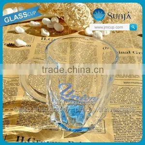 Hot Sales Drinking Glass Cup Crystal Unique Design Glass Tea Cup thumbnail-1