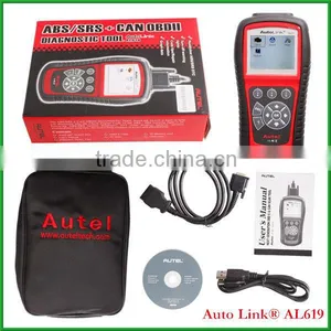 English, Espanol,Francais AUTEL AutoLink AL619 ABS / SRS +Update Free Online +Shipping Free thumbnail-1
