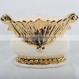 European Design Good Price Ceramic Shape Soup Tureen With Decorative Galzed Soup Tureen thumbnail-6