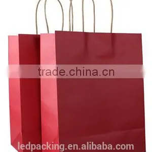Beautiful Kraft Paper Bag for Packing Shirt Gift thumbnail-3