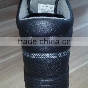 Men Genunine Leather Safety Shoes With Steel Toe, WT-2006 thumbnail-4