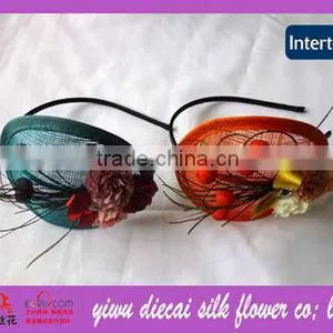 Brilliant Colorful Hair Sinamay Fascinators thumbnail-1