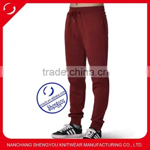 2015 Men Polyester/cotton Jogger Pants Wholesale Rib Pants thumbnail-1