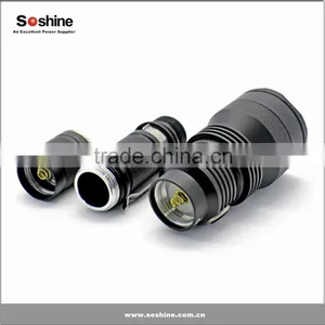 Original Soshine TC6CS LED 960 Lumens 18650 Rechargeable Tactical Led Flashlight Torch thumbnail-3