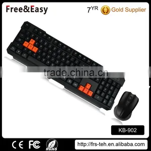 2.4G Wireless Keyboard and Optical Mouse Combo for Tablet Desktop PC thumbnail-2