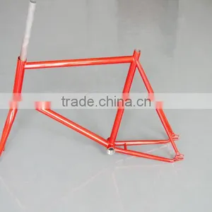 700C Chromoly Fixed Gear Bicycle Frame/Cr-mo Fixie Bike Frame thumbnail-1