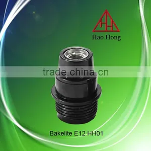 HAOHONG Bakelite E12 HH001 Socket / E26 Bakelite / Waterproof Lamp Holder thumbnail-1