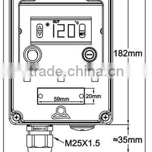 Type 9STB, Immersion Heaters With 182mm x 130mm x 120mm Plastic Enclosure thumbnail-6