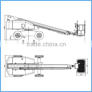 Building Cleaning Equipment 20M Hydraulic Cherry Picker With CE Certification thumbnail-2