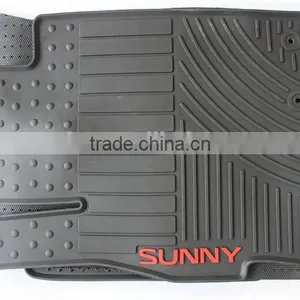 All Weather Full Set Rubber Car Floor Mat /Cargo Mat For Nissan Sunny thumbnail-2
