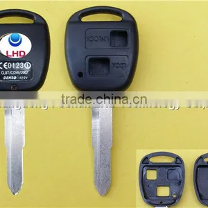 Promotion! 2 Buttons Key Blanks Wholesale Car Key Cover for Toyota thumbnail-1