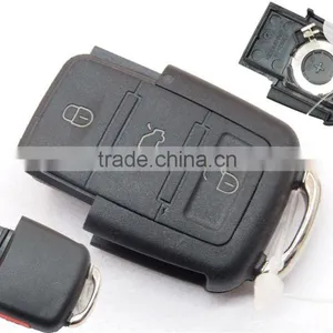 VW Remote Key Case With 3+1 Buttons Smart Shell thumbnail-1
