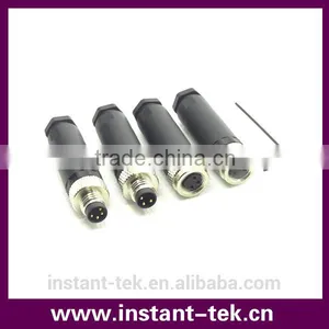 INST M8 3P/4P M16 Self-locking Male and Female Waterproof Connector thumbnail-3