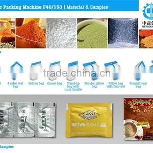ND-F40/150 3 Sides or 4 Sides Sealing Automatic Sachet Packing Machines for Powder thumbnail-2