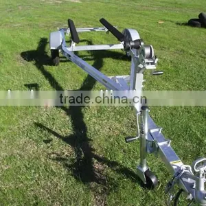 Wooden Bunk Aluminum Trailer for Jet Ski thumbnail-1