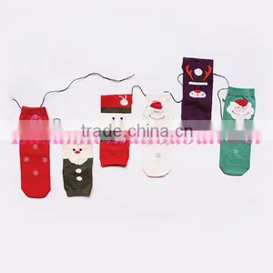 Christmas Designs Pure Cotton Stylish Warm Christmas Socks for Girl thumbnail-2