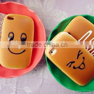 The Delicious Food Design Silicone Phone Cases With All Kinds of Expressions thumbnail-1