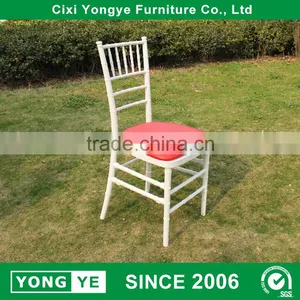 Wedding Party White Resin Tiffany Plastic Chair thumbnail-4