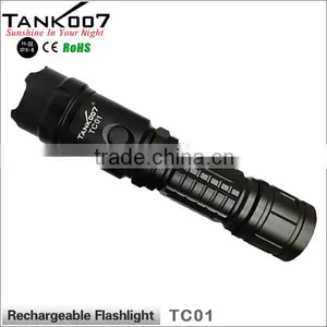 2015 OEM/ODM Rechargeable Flashlight Emergency Led Flashlight thumbnail-5