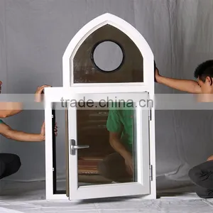 ROGENILAN 70 Series Aluminum Arch Horizontal Pivoting Window thumbnail-3
