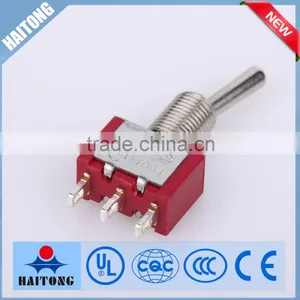 3pin Red Toggle Switch With Third Gear Favorable Price thumbnail-1