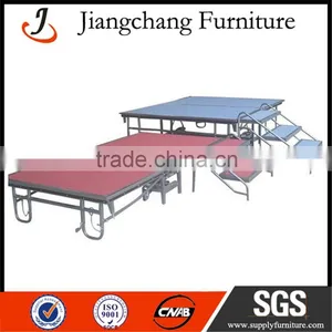 Portable Metal Foldable Mobile Stage For Party JC-P18 thumbnail-2