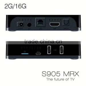 2016 New Chip Amlogic S905 Quad Core Google Android5.1 tv Box Support 4K BT4.0 Dual Band Wifi 2.4GHz 5GHz, 2G 16G thumbnail-3